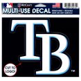 thumbnail image 1 of (HCW) Tampa Bay Rays Multi-Use Decal Sticker MLB 5"x6" Baseball, 1 of 1