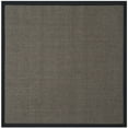 thumbnail image 5 of SAFAVIEH Natural Fiber Forrester Border Sisal Runner Rug, Charcoal, 2'6" x 12', 5 of 10