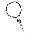 thumbnail image 1 of Bolo Tie jinwen de vaquero americano con colgante de cámara Bronce, 1 of 8