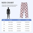 thumbnail image 2 of Mens Pajama Pants - Soft Sleep & Lounge Pants for Men, Cute Cartoon Husky Funny Pink Cuteness Casual PJ Bottoms Pants with Pockets, 2 of 5