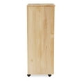 thumbnail image 3 of Linon Ansley 8-Drawer Rolling Utility Cart, Natural, 3 of 25