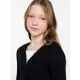 thumbnail image 4 of Weekend Academy Girls Lace Trimmed Cardigan, Sizes 4-18, 4 of 5