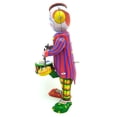 thumbnail image 3 of Juguete de hojalata vintage con forma de payaso de circo, robot, mecanismo de relojería, regalo, 3 of 7
