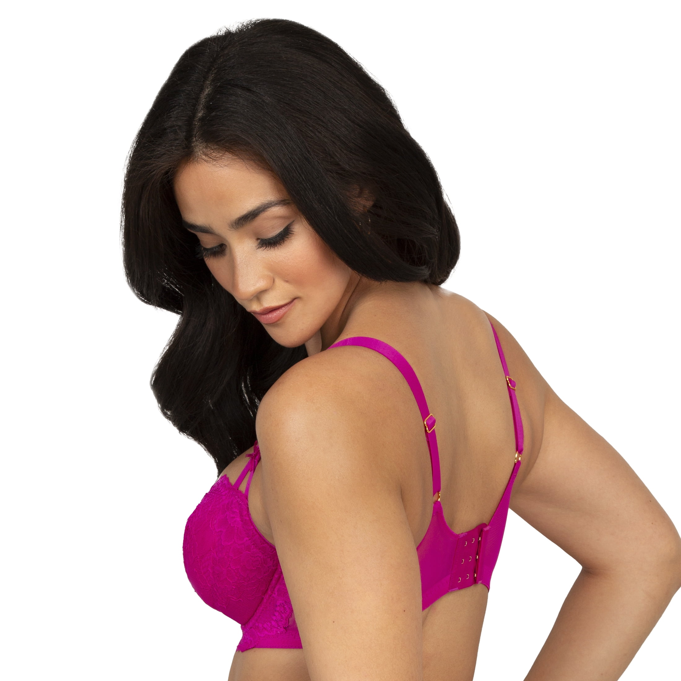 Smart & Sexy Women's Temptation Lace Balconette Bra