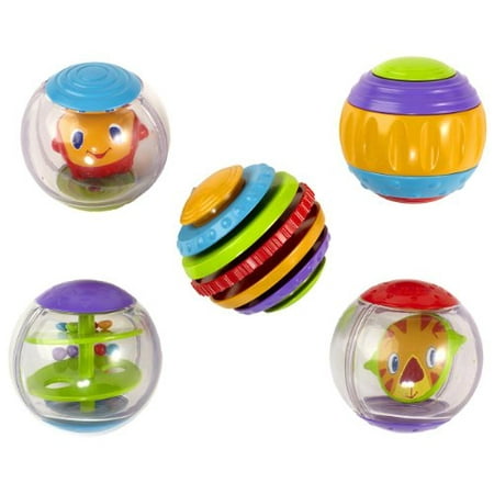 Bright Starts Roll Shake and Spin Activity Balls