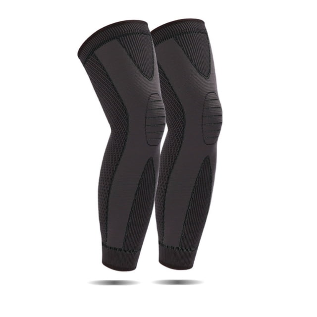 Rodilleras extra largas para piernas y pantorrillas, para baloncesto, fútbol, dolor de rodilla y ejercicio