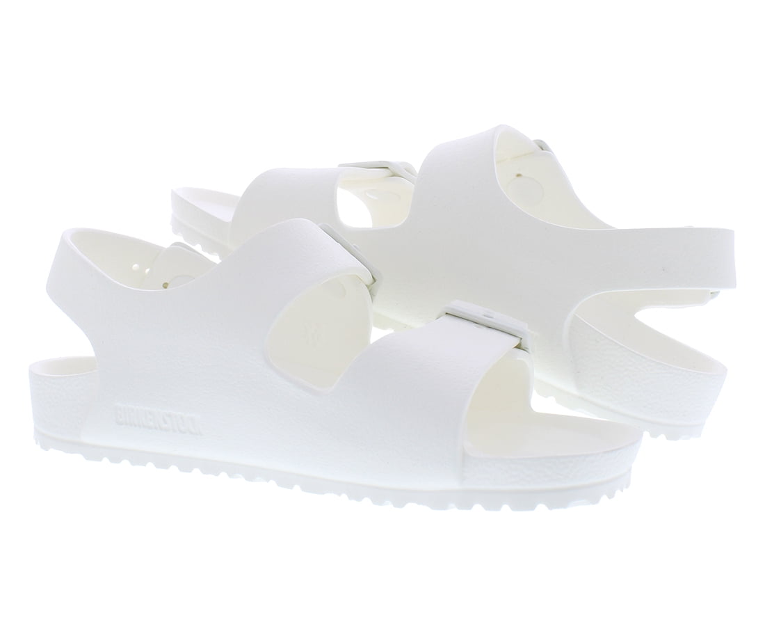 Birkenstock Milano Eva PS Girls Shoes Size 2, Color: White