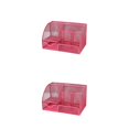 thumbnail image 1 of Dalazy Unisexe Solution de Stockage Stationnaire Fournit Commodément Propre et Accessible Rose Rouge 480g 2Set, 1 of 6