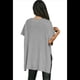 thumbnail image 3 of Suéter Holgado de Corta con Hombros Caídos para Mujer, Gris , Talla M, 3 of 9