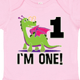 thumbnail image 4 of Inktastic First Birthday Girl Dragon Girls Baby Bodysuit, 4 of 5
