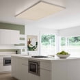 thumbnail image 3 of Vintage Cream Magnetic Fluorescent Light Covers for Ceiling Lights 2x4 Feet, Farmhouse Retro Beige Solid Color Office Classroom Kitchen Drop Ceiling Light Covers Lighting Filters Shade Panel 3 Packs, 3 of 9