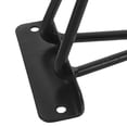 thumbnail image 3 of Mobutofu Bicycle Storage Wall Mounted Bike Rack Steel Black Indoor Use 1Pcs, 3 of 8