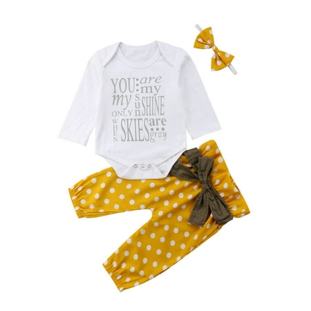 

Gwiyeopda Newborn Kid Baby Girls Floral Bodysuit Romper Pants Home Outfits Set Clothes
