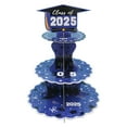 thumbnail image 2 of Graduation Cupcake Stands Graduation Hat Tiered Cupcake Display Holder For Graduation, 2 of 9