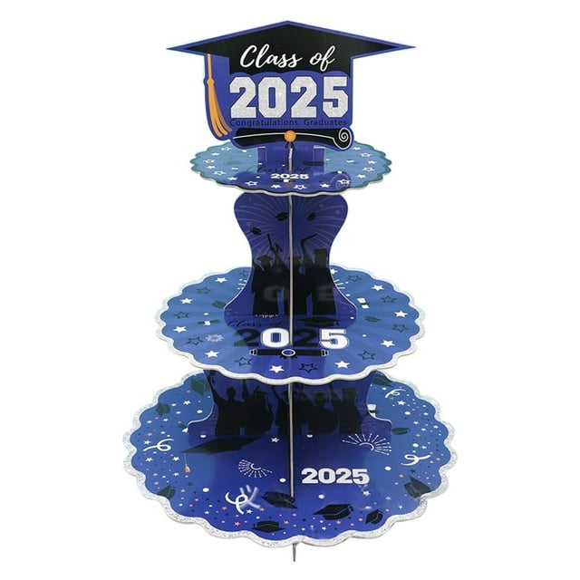 Graduation Cupcake Stands Graduation Hat Tiered Cupcake Display Holder For Graduation