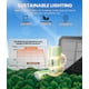 thumbnail image 2 of Lámparas Solares para Camino ALFIOT Paquete de 6 Luz Cálida IP65, 2 of 6