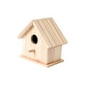 Plaid Wood Birdhouse