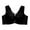 Black, variant on Sopiago Women's Wireless Bra, Smooth Comfort Full-Coverage T-Shirt Women's Seamless Bra Black,44E