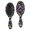 Game Controller Black Pattern, variant on Game Controller Brush, Detangling Hair Brush,Oval Paddle Hair Brush, Round Tip Bristles Gifts for Wet Dry Hair Styling