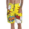 thumbnail image 1 of Cloud Board Shorts Swimming Trunks Polyester Men Beach Funny Swim Trunks, 1 of 5