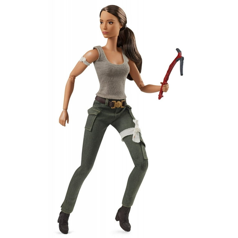 Barbie Tomb Raider Lara Croft Doll In Film Inspired Look
