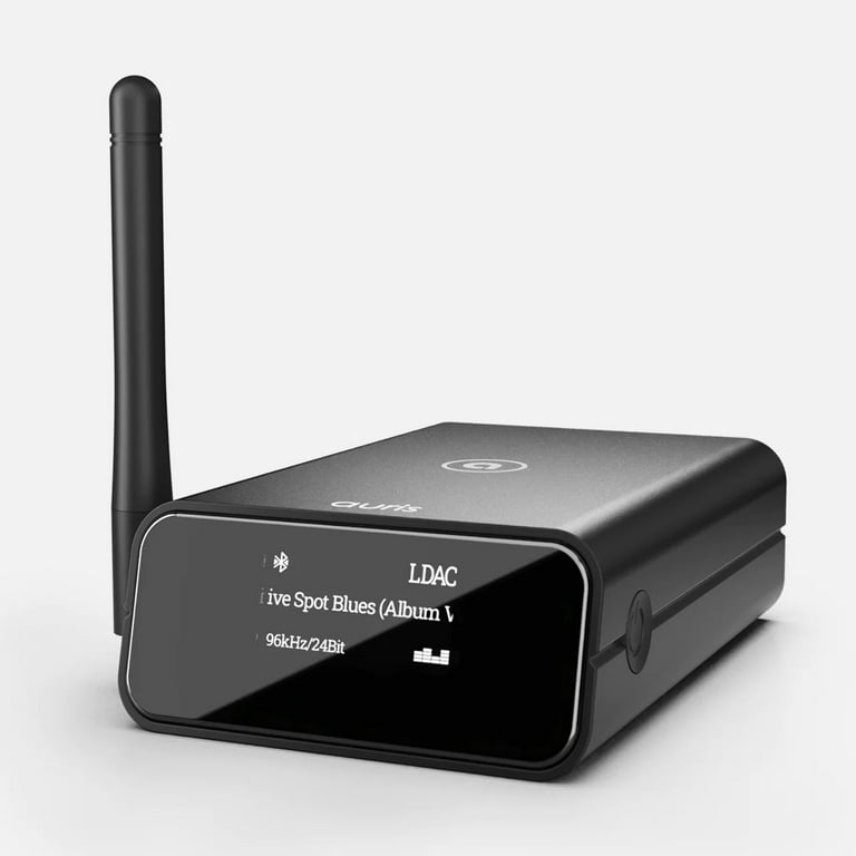 bluMe Pro Bluetooth Receiver with LDAC, Audiophile DAC & OLED display -  Auris, Inc