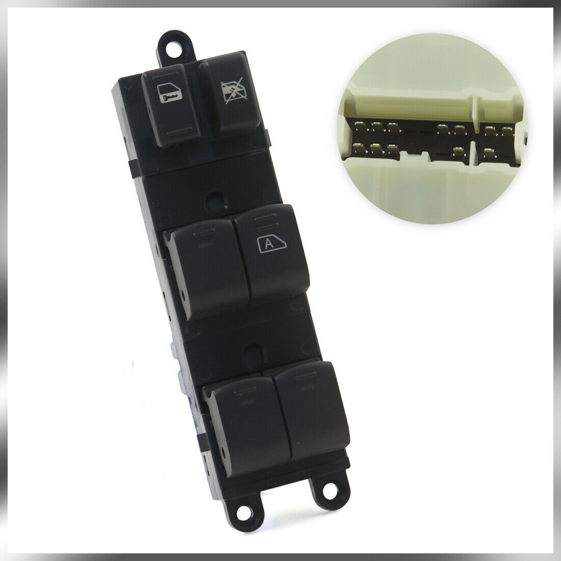 Power Window Control Switch Front Left 25401EA003 for Nissan Frontier