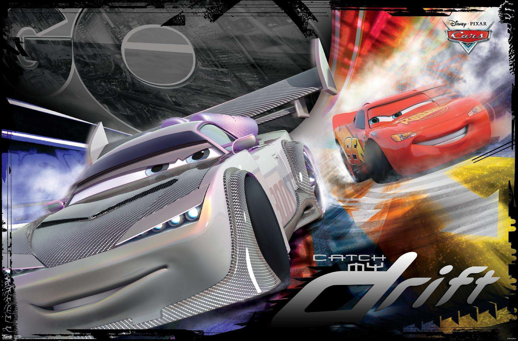 Disney Pixar Cars 3 - Drift Poster - Walmart.com - Walmart.com