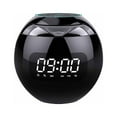 thumbnail image 2 of Altavoz Bluetooth inalámbrico vankin con pantalla LED, radio FM, despertador y sonido estéreo de alta fidelidad, subwoofer colorido y batería de larga duración. Liquidación, 2 of 8