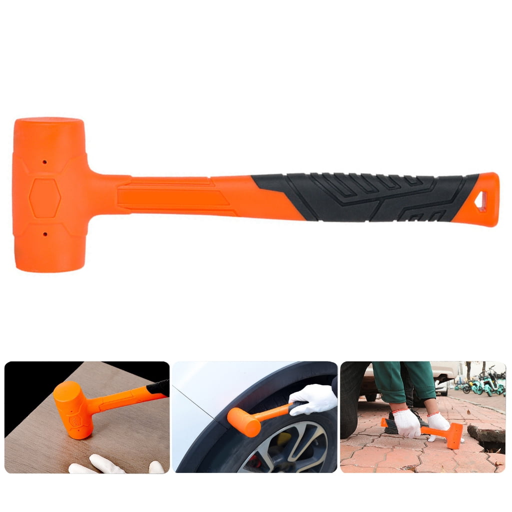 Yokua Dead Blow Orange Mallet Rubber Tool NoUnicast Hammer Install Hammer