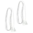 thumbnail image 4 of 2 Pcs Rallonge de Lumière de Rideau Câble de Lampe LED Accessoire de Guirlande Lumineuse de Fête (Prise CN), 4 of 9