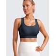 thumbnail image 2 of TEMOGU-Womens Flex Sculpt Racerback Sports Bra - U Neck Medium Impact Padded Wireless Workout Gym Crop Top, 2 of 4