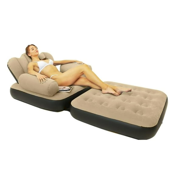 Space Saving Convertible Air Sofa Bed Foldable Design For Home Office Camping