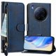 thumbnail image 1 of FOXDOCK Funda Tipo Cartera para Tecno Camon 15 Air Cuero PU con Cremallera y Correa de Muñeca, Ranuras para Tarjetas, Soporte Plegable, Cierre Magnético, 1 of 5