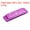 Purple, variant on Uxcell Translucent Harmonica Assorted Colors 10 Hole Blue ABS Harp Mouth 2 Pack