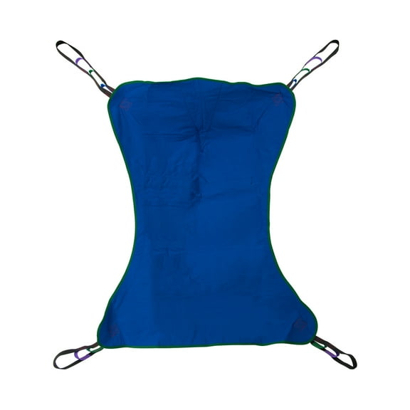 McKesson Full Body Patient Sling 600 lbs. Weight Capacity Blue Polyester 146-13222M, 12 Ct