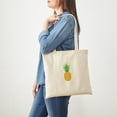 thumbnail image 3 of CafePress - Pineapple Fruit Tote Bag - Unisex Canvas Tote Bag, Beige, 1-Piece, 3 of 6