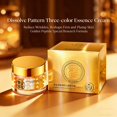 thumbnail image 6 of Gold Peptide Three Color Collagen Face Cream, Wrinkle Smoothing Anti Aging Balm, Firming Lifting Moisturizer for Sagging Complexion, Jar for Night Repair, 6 of 7