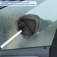 thumbnail image 4 of CNKOO Car Windscreen Cleaner with Telescopic Handle 2 Microfiber Pads  Replaceable Reusable Washable Car Window Cleaner Brush for Cars Glass Fog Moisture (Triangle), 4 of 11