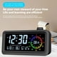 thumbnail image 4 of Xihbxyly Reloj Despertador Digital, Pantalla Lcd a Color, Temporizador de Cuenta Regresiva, Función de Repetición, Formato de Hora 12/24 H, Fuente de Alimentación Portátil Tipo C, para Uso En Casa o, 4 of 6