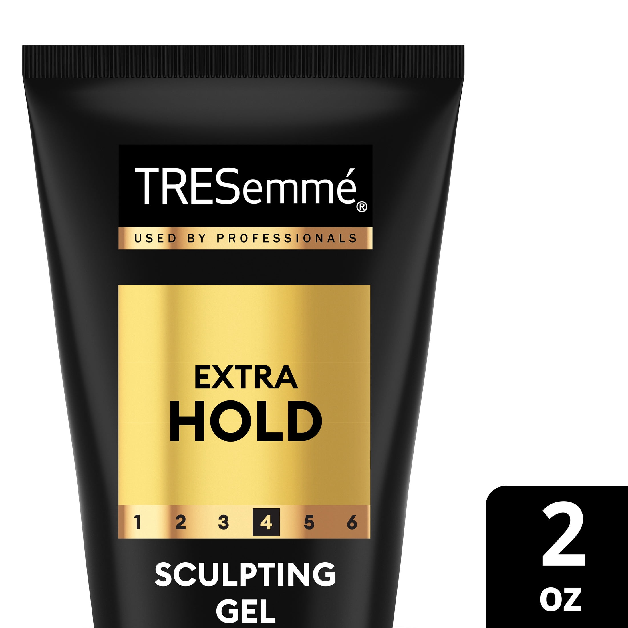 (3 pack) TRESemmé Hair Gel For an Strong Hold and Lasting Shine Extra Hold Extra Firm Control Styling Gel for All Hair Types, 2 oz