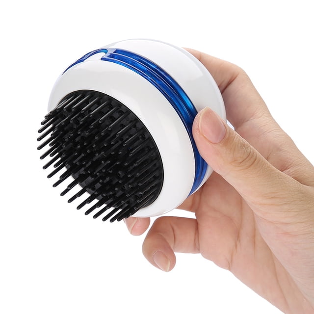 Masajeador de cabeza eléctrico, antiestático, para relajar el cuero cabelludo y aliviar el estrés, cepillo depurador para el cabello