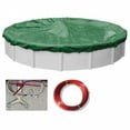 thumbnail image 4 of Buffalo Blizzard 24' Round Pool Supreme Green/Black Winter Cover, 4 of 6