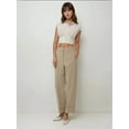 thumbnail image 3 of Exclusive Tailored Double Hem Carrot Pants, 3 of 5