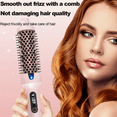 thumbnail image 5 of 4-in-1 Hair Dryer Brush，Thermal Brush, Negative Ion Heated Round Brush, Creates Blowout Look, Pink, 5 of 6