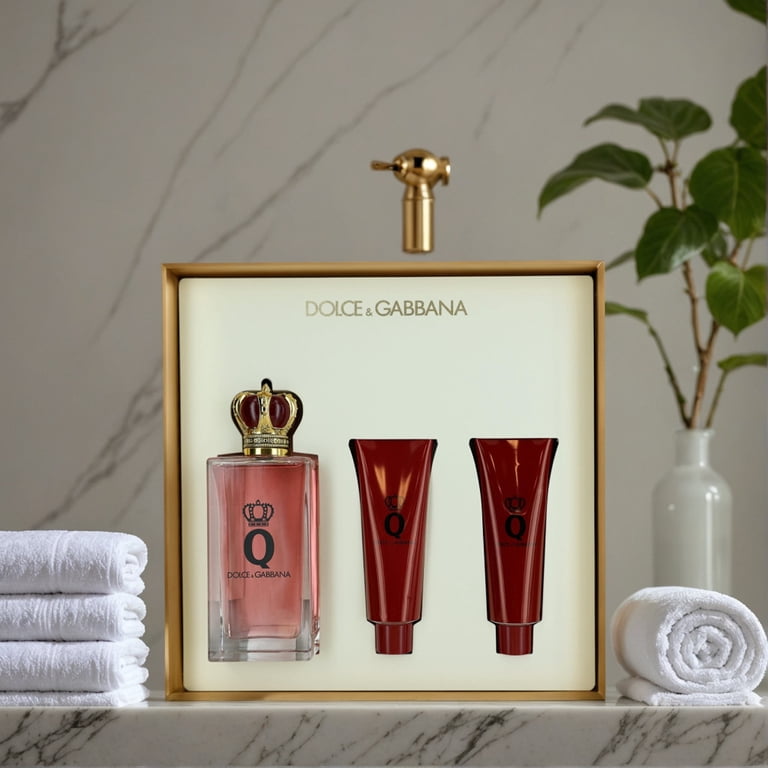Q by Dolce & Gabbana, 3 Piece Gift Set for Women - Walmart.com