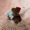 thumbnail image 4 of Tiny Handmade Teddy Bear - A Little Pocket Bear Hug, 4 of 5