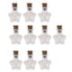 thumbnail image 1 of 10 Piezas Mini frascos de botella de corcho de Viales Botella de deseo Zulema, 1 of 8