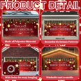thumbnail image 6 of Christmas Garage Door Banner Large Merry Christmas Backdrop Decoration Happy New Year Snowman Snowflake Garage Door Cover Decor for Xmas Party Photo Background (Happy New Year), 6 of 10