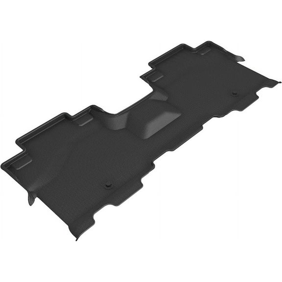 3D MAXpider Custom Fit Kagu Floor Mat (Black) Compatible with Lincoln/Ford Navigator/Expedition 2018-2023 - Second Row